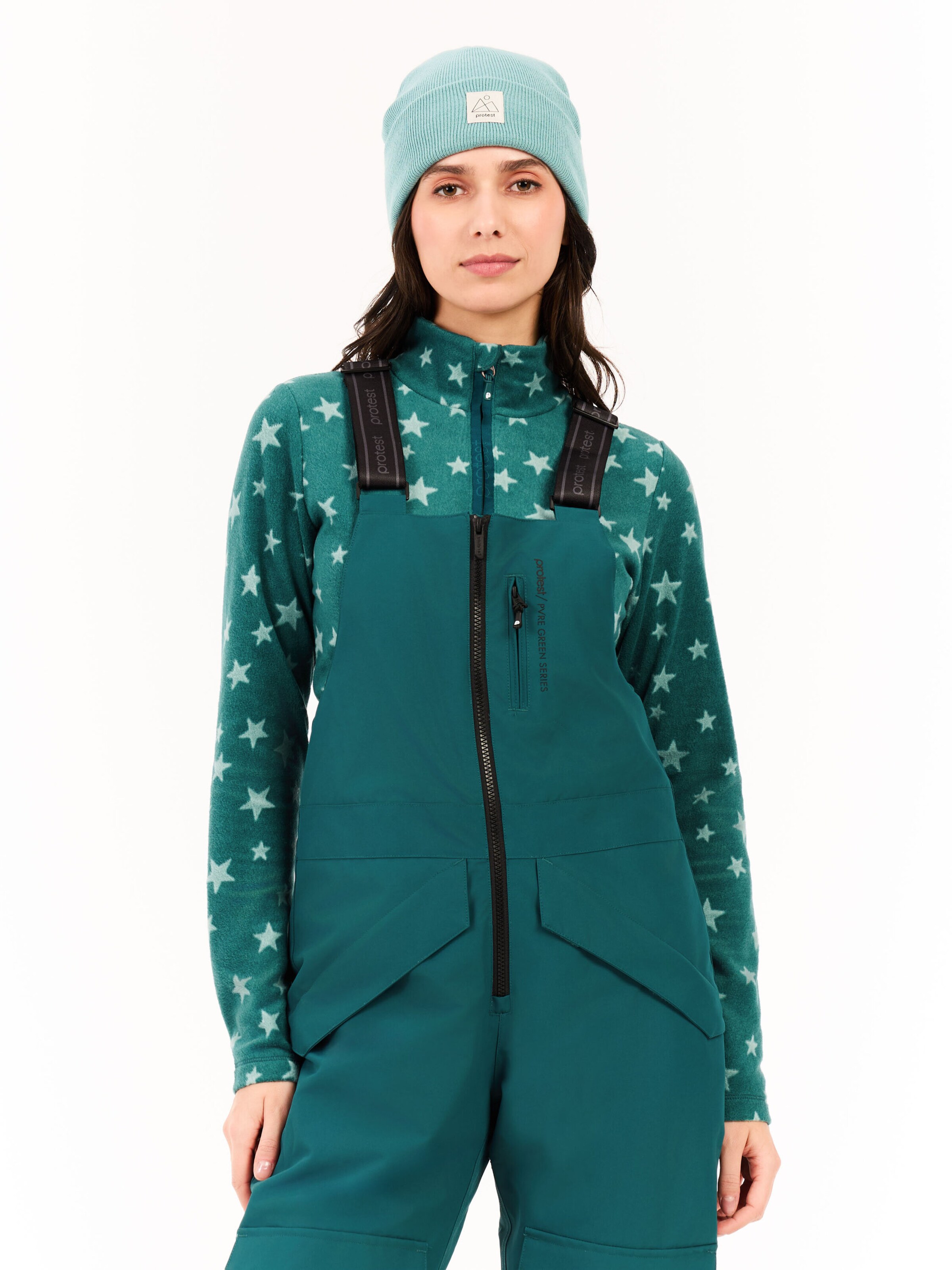 PROTEST Regular Sports trousers 'PRTNAVAZ' in Blue