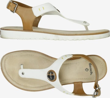 BENCH Sandalen 38 in Weiß: Vorderseite
