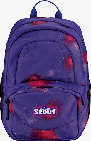 Sac à dos SCOUT en violet : devant