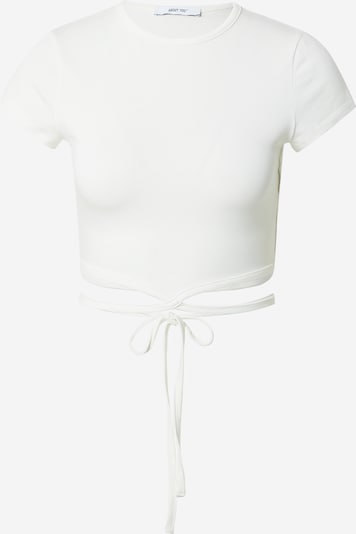 Marškinėliai 'Elenia' iš ABOUT YOU, spalva – balta, Prekių apžvalga