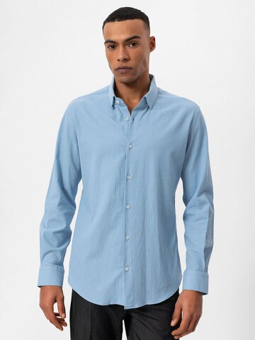 Regular fit Camicia di Antioch in blu