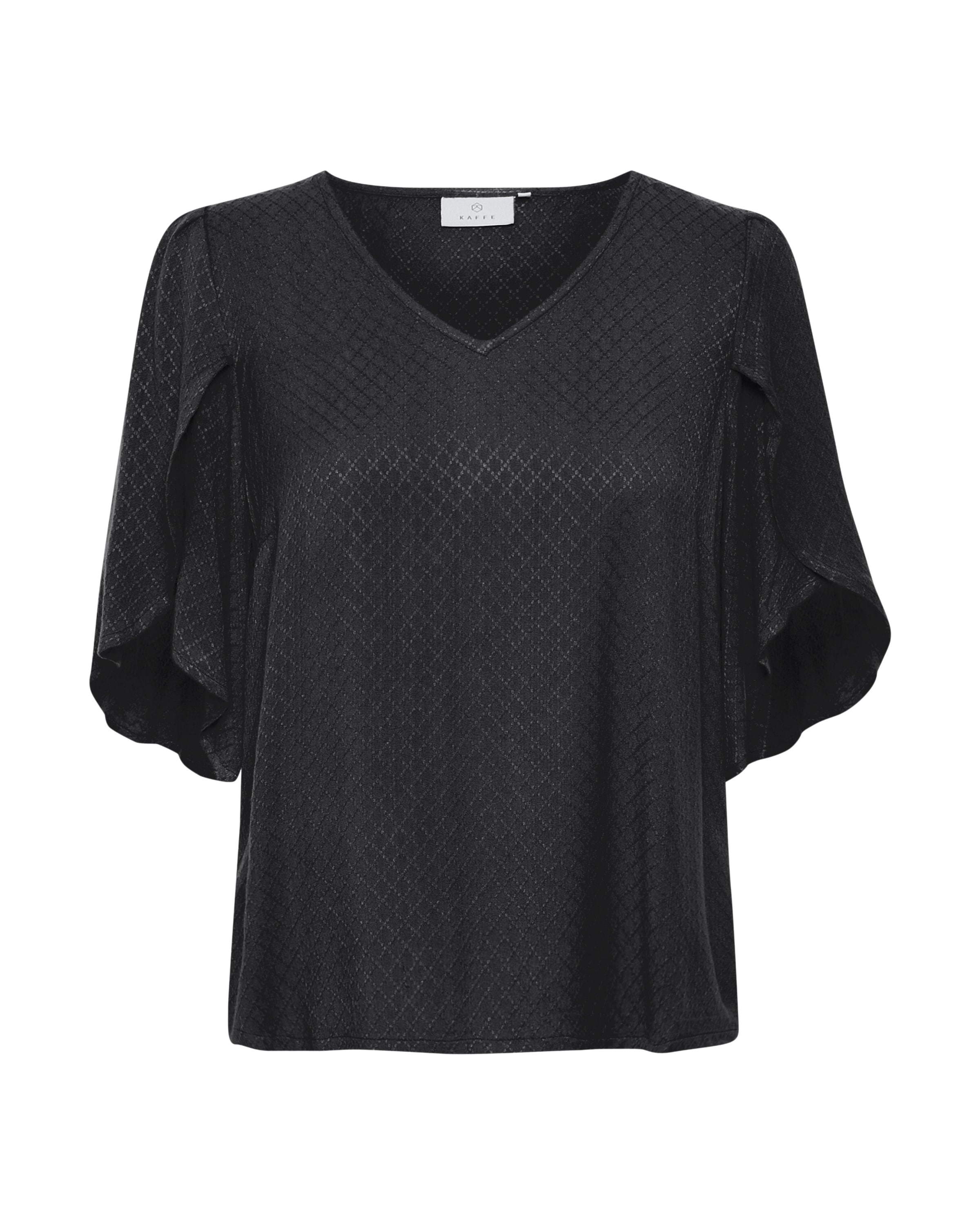 Kaffe Bluse 'Mina' in Schwarz: Vorderseite