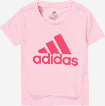 Maglia funzionale 'Designed To Move' di ADIDAS SPORTSWEAR in rosa: frontale