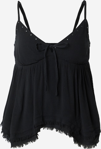 HOLLISTER Топ в Черный: спереди