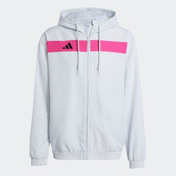 ADIDAS PERFORMANCE Trainingsjacke 'Tiro 25 Essentials' in Grau: Vorderseite