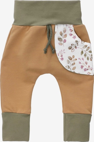 Puschel-Design Regular Pants in Brown: front