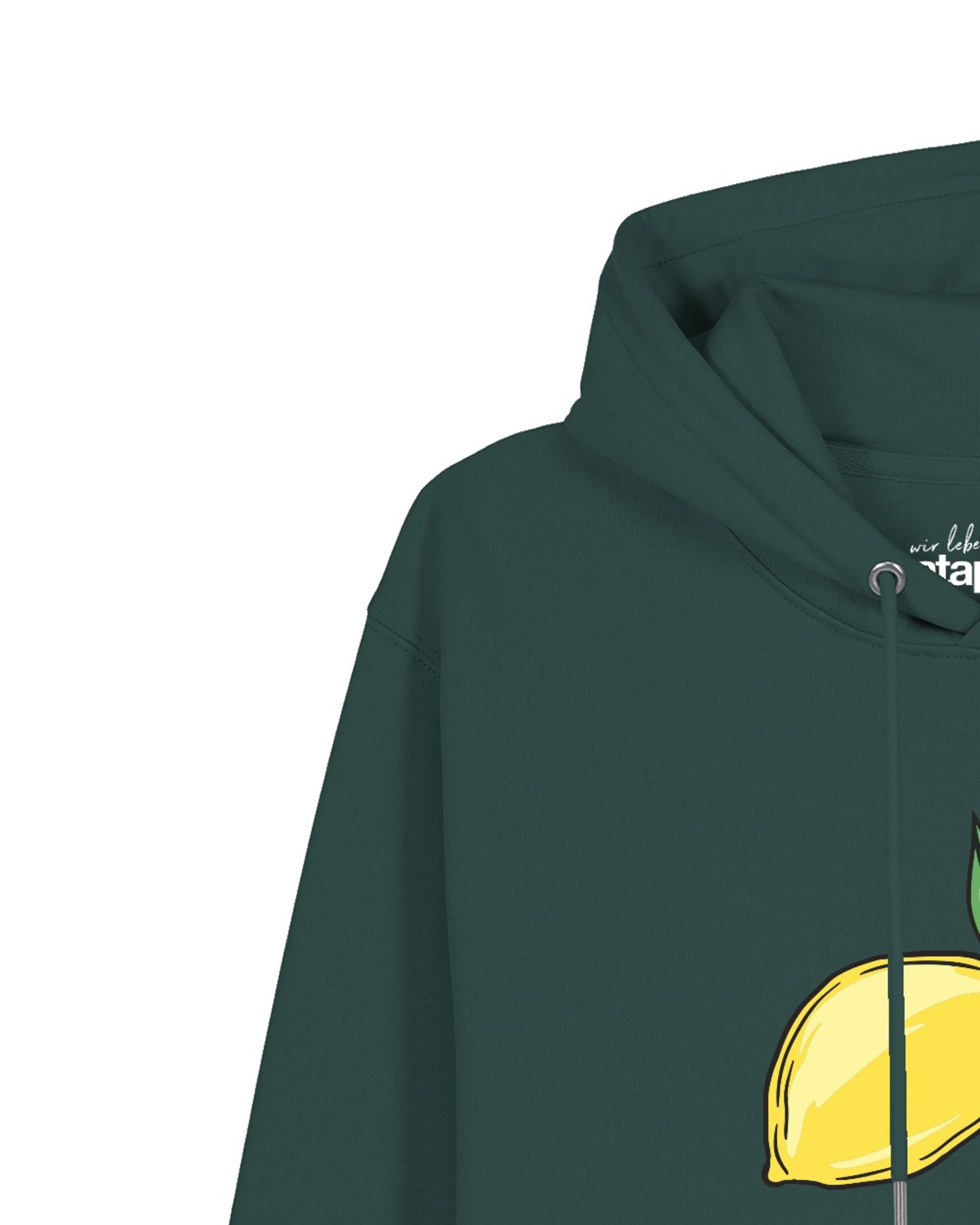 Felpa 'Lemon' di Watapparel in verde