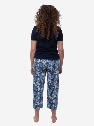 Ammann Pyjama 'Night & Home' in Blau