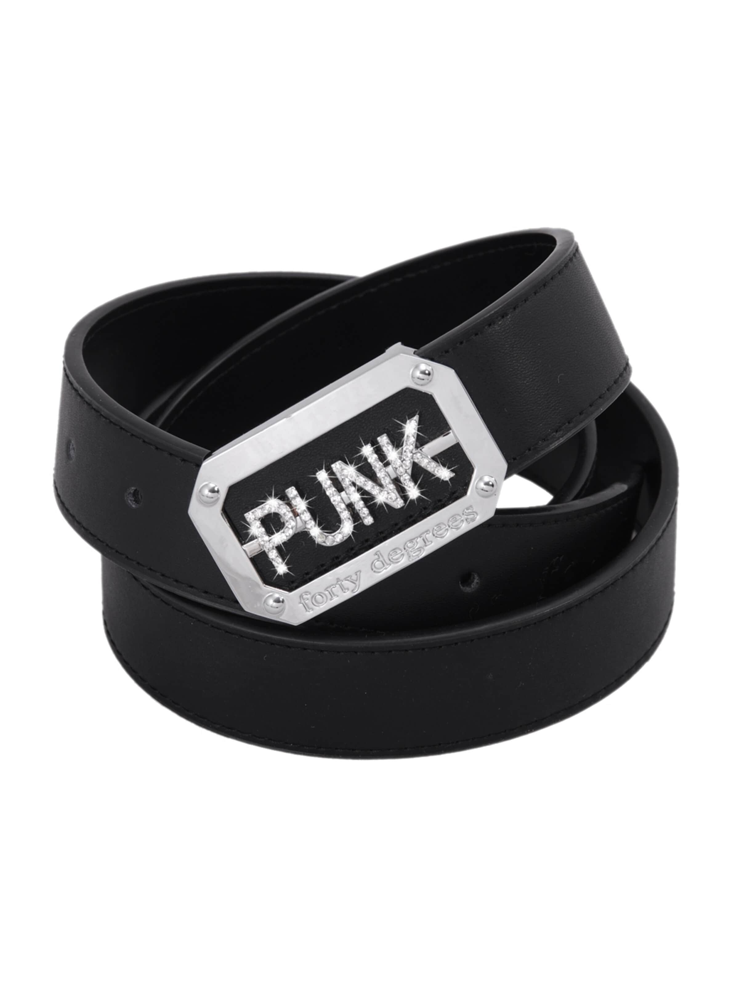 forty° Belt in Black: front
