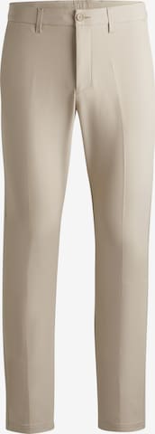 BOSS Chino Pants 'Commuter' in Beige: front