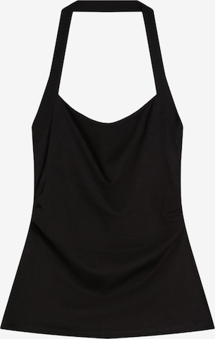 Bershka Toppi värissä musta: etupuoli