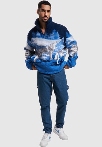 Pull-over Karl Kani en bleu