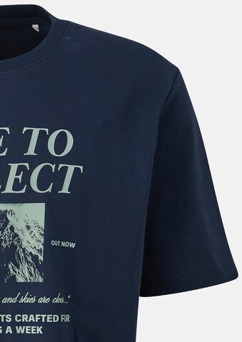 T-Shirt s.Oliver Men Big Sizes en bleu : devant