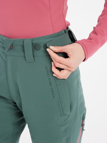 PROTEST Regular Workout Pants 'PRTCARMACKOS' in Green