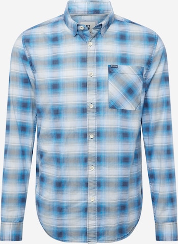 GARCIA Regular fit Skjorta i blå: framsida