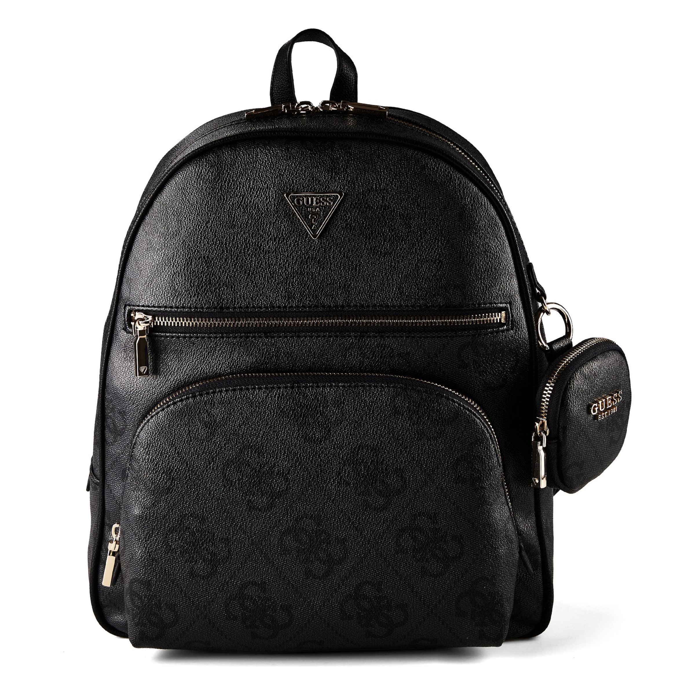 GUESS Backpack 'Power Play' in Brown / Black, Item view