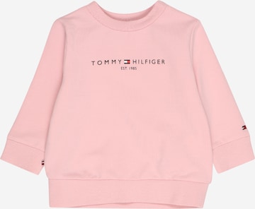 Regular Sweat TOMMY HILFIGER en rose : devant