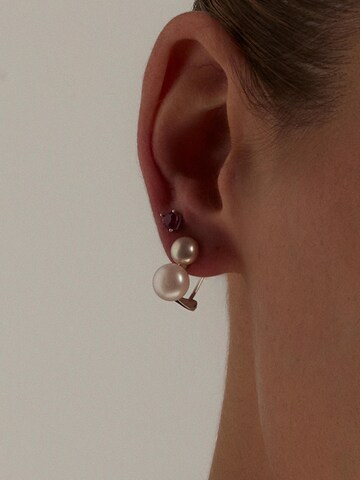 Luxenter Earrings 'Kire' in White