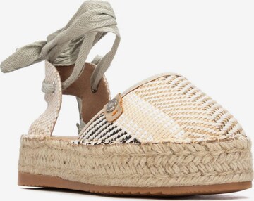 Refresh Sandale in Beige: Vorderseite