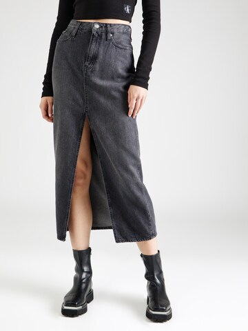 Calvin Klein Jeans Юбка в Серый: спереди
