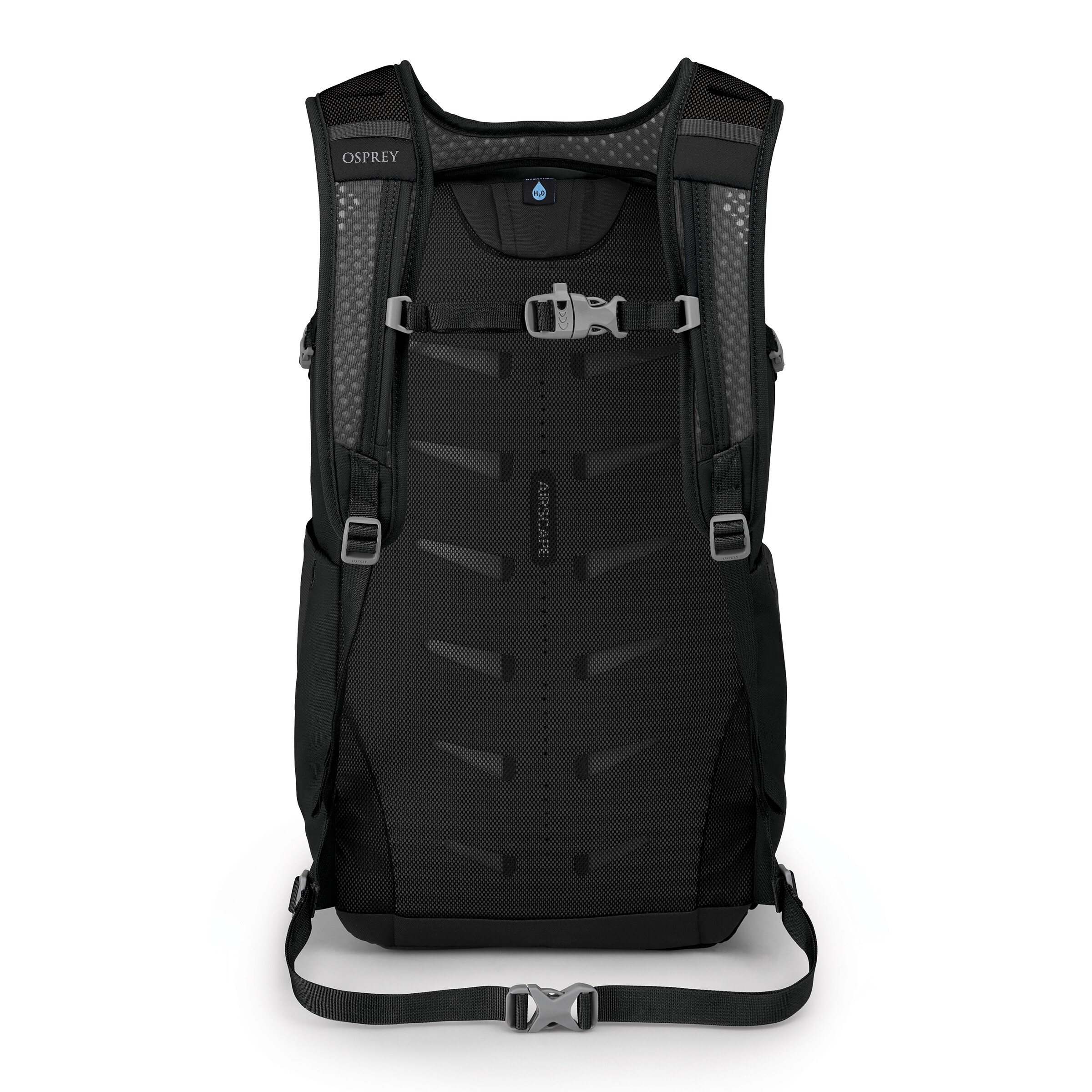 Osprey Rucksack 'Daylite Plus' in Schwarz: Vorderseite