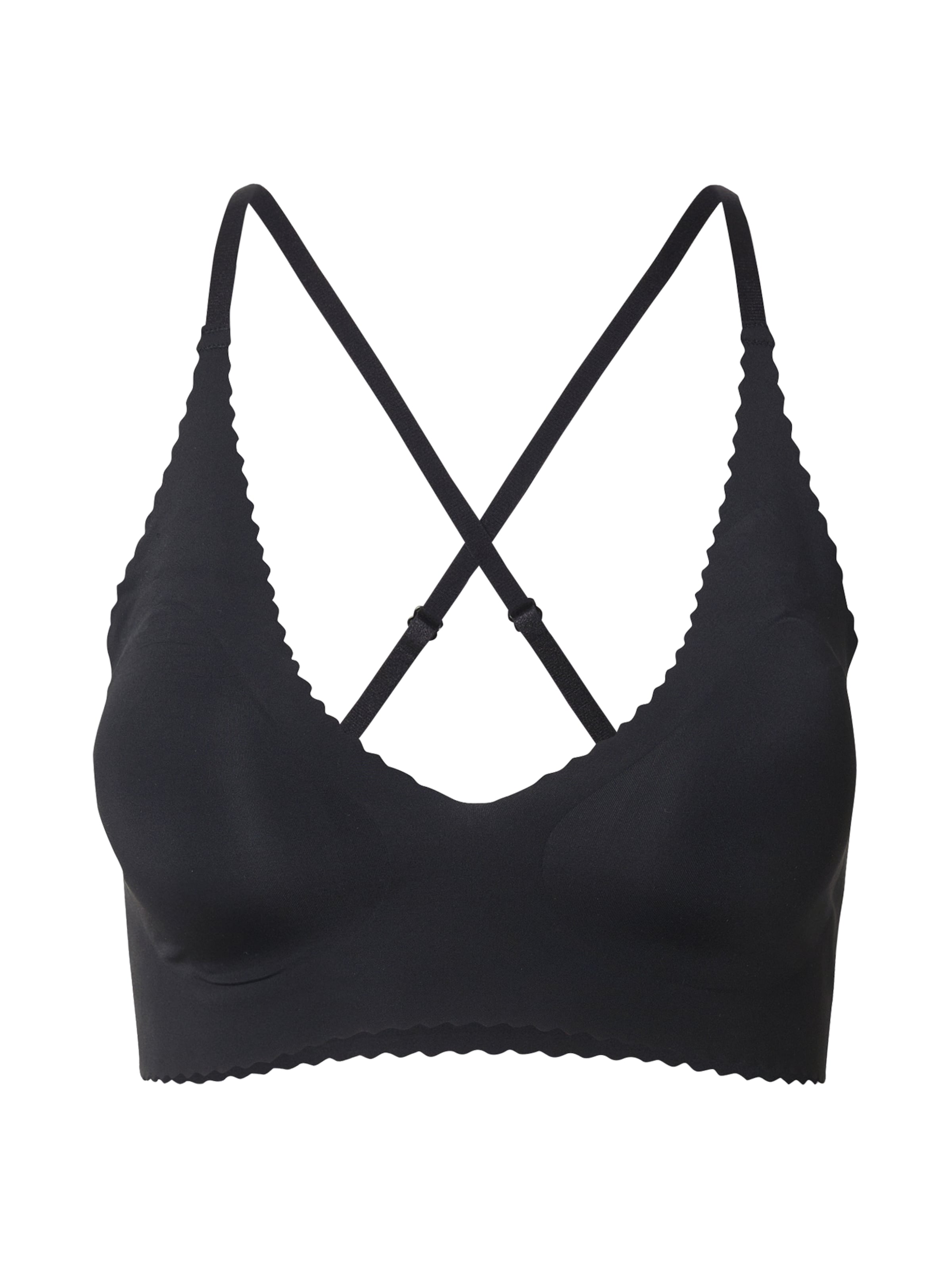 ONLY Μπουστάκι Σουτιέν 'ONLGABRIELLE' σε μαύρο: μπροστά
