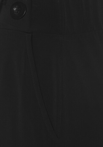 LASCANA Wide leg Pants in Black