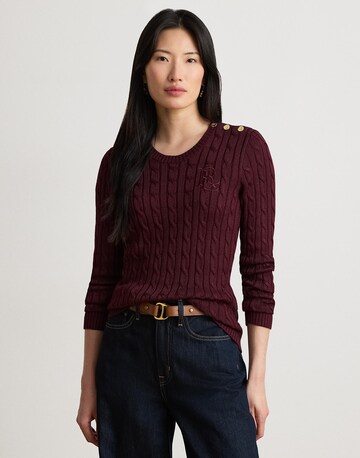 Lauren Ralph Lauren Свитер в Красный: спереди