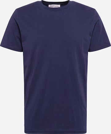 T-Shirt By Garment Makers en bleu : devant