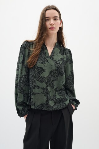 InWear Bluse 'IdanaIW' in Grün: Vorderseite