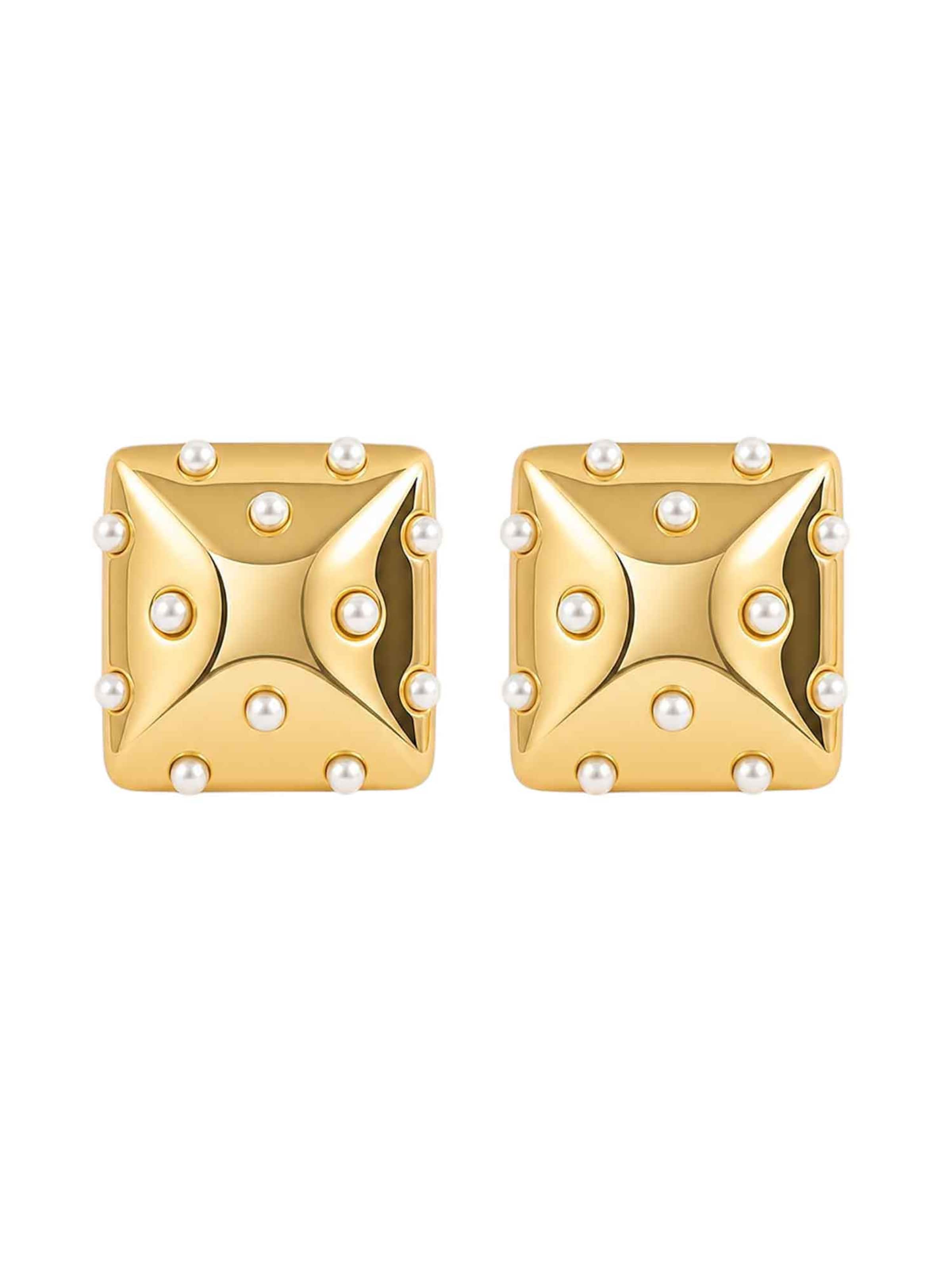 RteRme Ohrringe 'Sabine Earrings'‌‌‌‌‌‌ in One Size in gold, Produktansicht