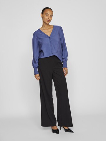 VILA Bluse in Blau