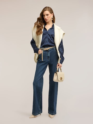 MOTIVI Wide leg Jeans in Blue