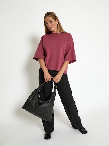 minus Sweatshirt 'Lupi' i rød