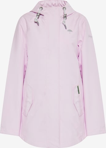 Veste fonctionnelle Schmuddelwedda en rose : devant