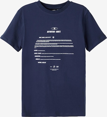 LMTD T-Shirt 'NORBI' in Blau: predná strana