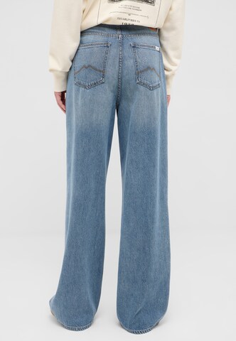 MUSTANG Wide leg Jeans 'Style Luise Wide' in Blue