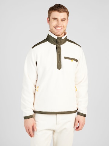 THE NORTH FACE Функциональная флисовая куртка 'ROYAL ARCH' в Белый: спереди