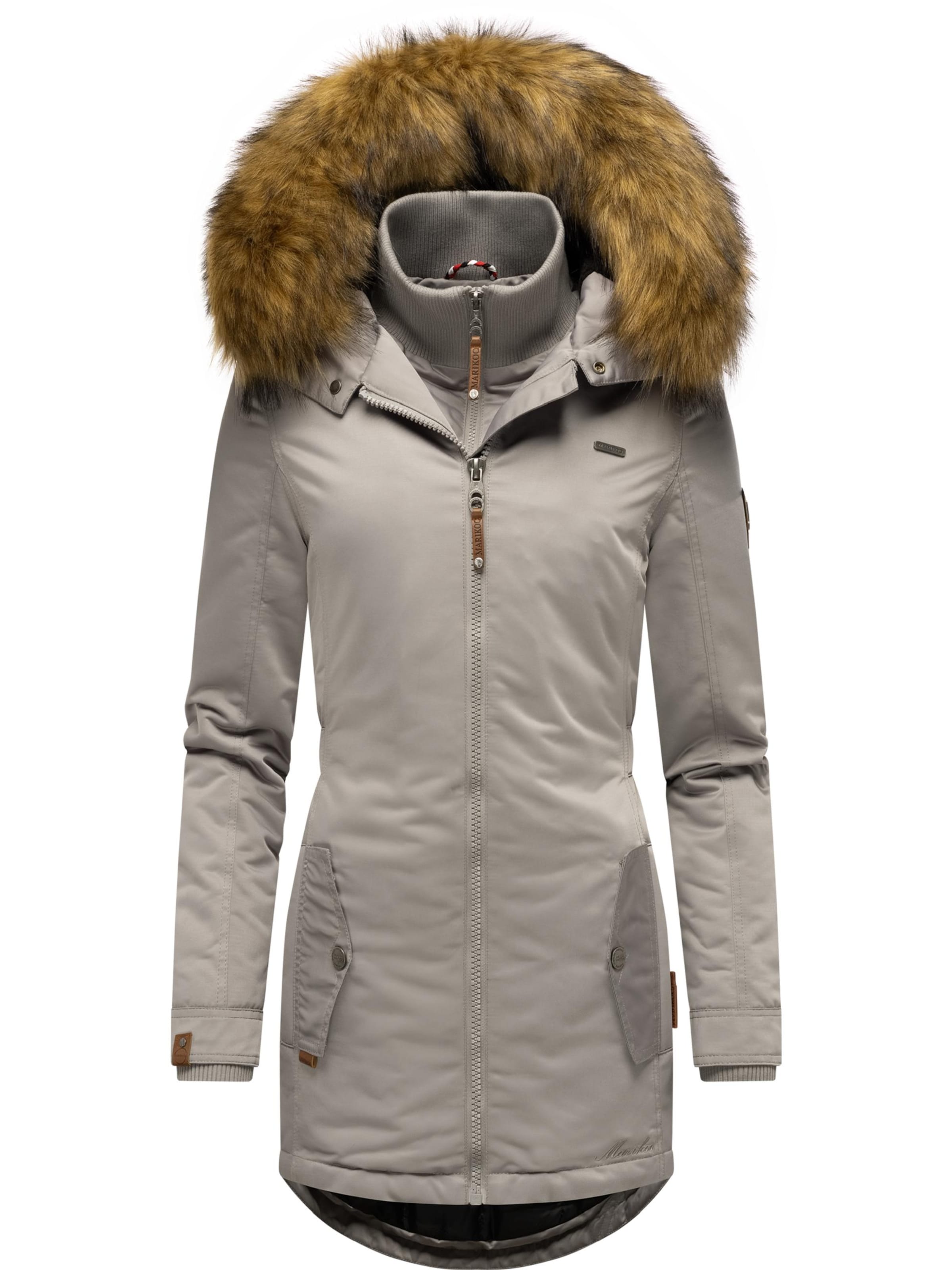 Cappotto invernale 'Sanakoo' di MARIKOO in beige: frontale