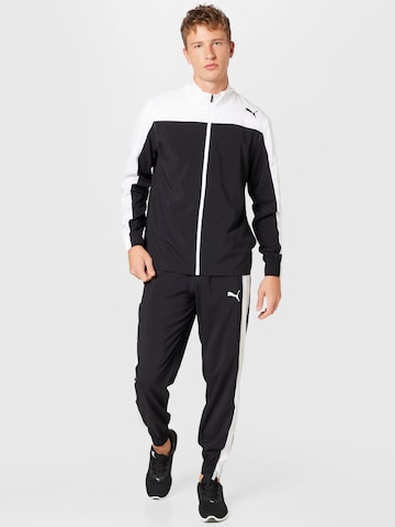 PUMA Tracksuit in Black: front
