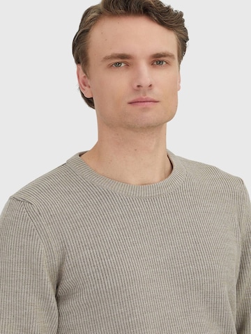 Ramsey Knit Cardigan in Beige