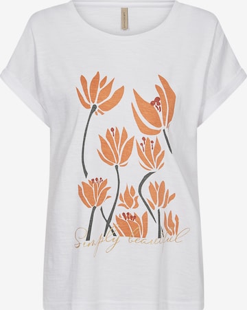 T-shirt 'BABETTE' Soyaconcept en orange : devant