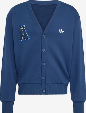 ADIDAS ORIGINALS Mikina 'Varsity' – modrá: přední strana
