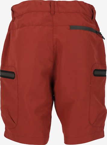 Whistler Regular Workout Pants 'Stian' in Red