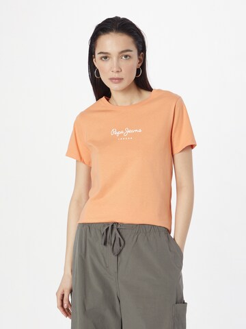 Maglietta 'WENDY' di Pepe Jeans in arancione: frontale