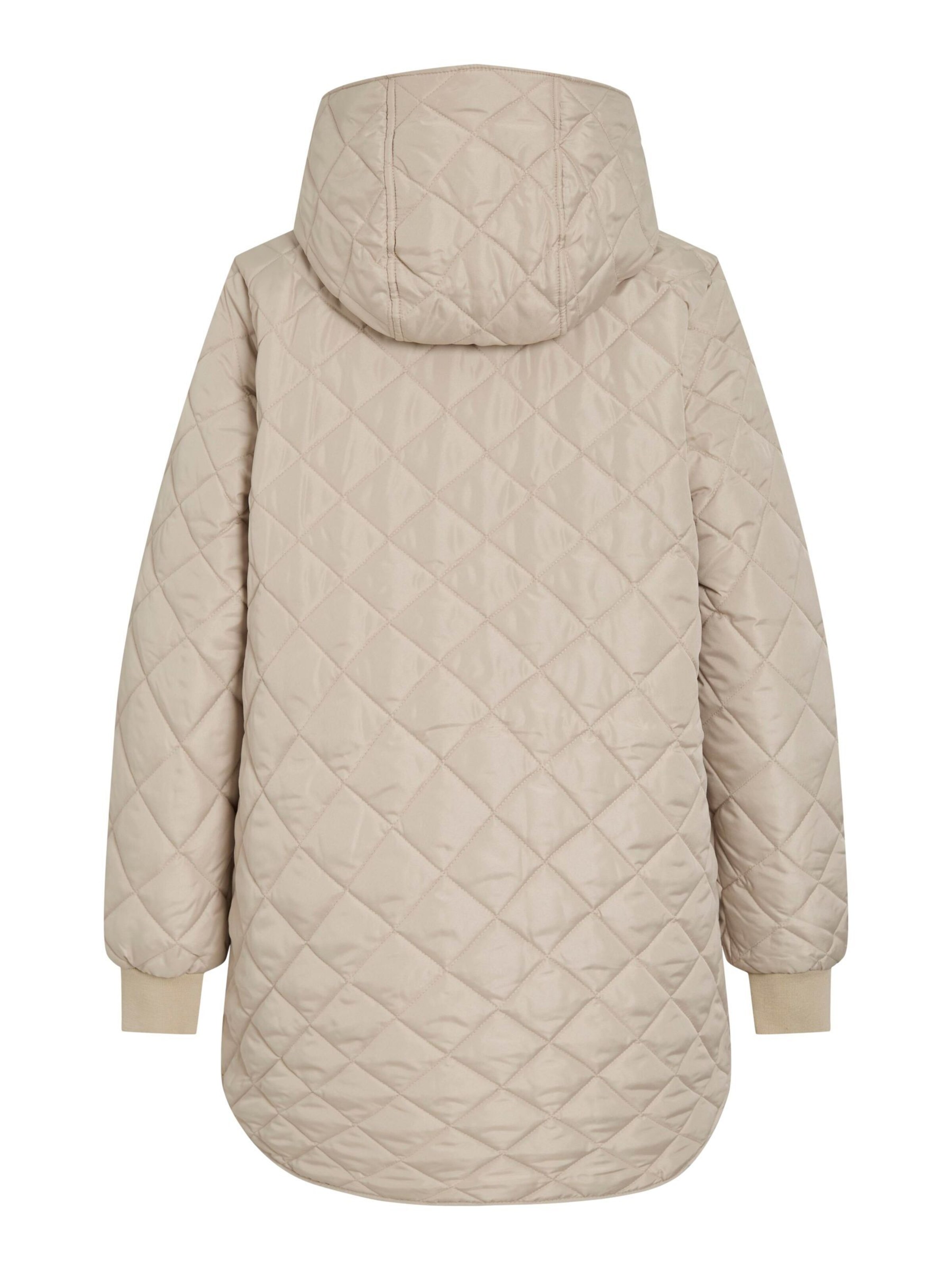 VILA Between-Seasons Coat in Beige