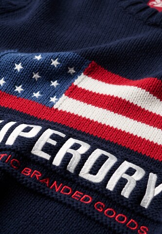 Superdry Trui in Blauw