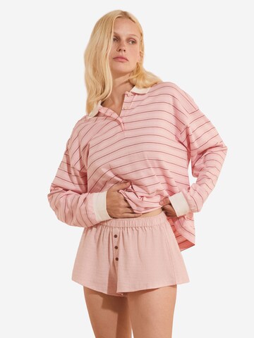 ETAM Pyjamashorts 'Raisa' in Pink: Vorderseite
