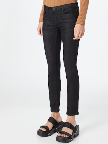 True Religion Skinny Jeans 'CORA' in Zwart: voorkant