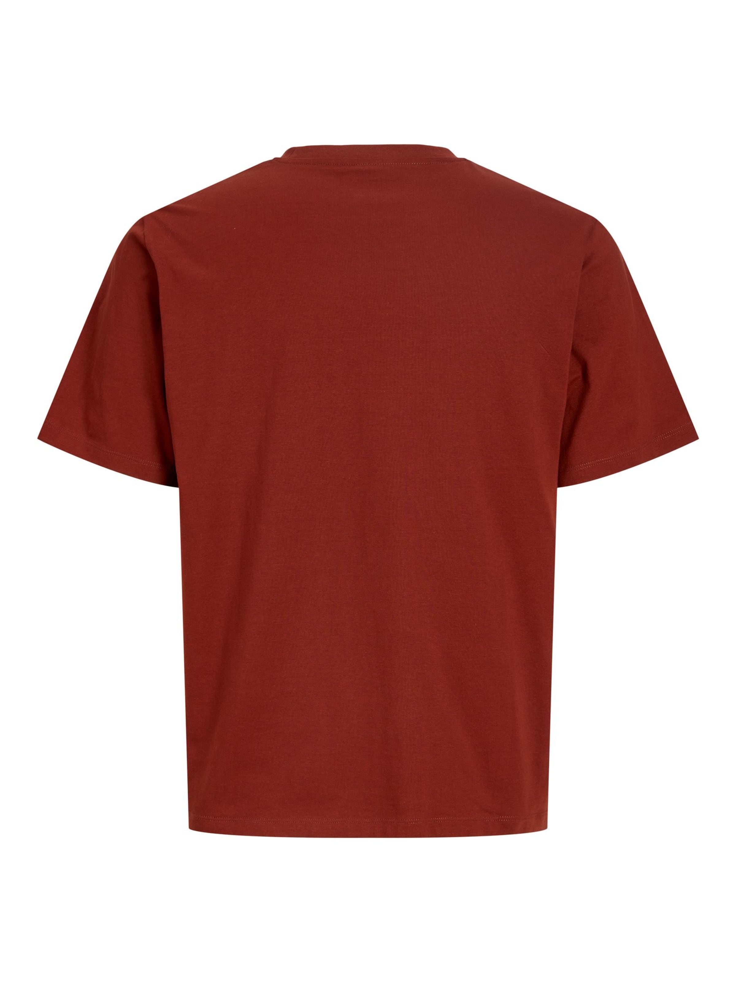 Jack & Jones Plus Shirt 'JJEARCHIVE' in Rood